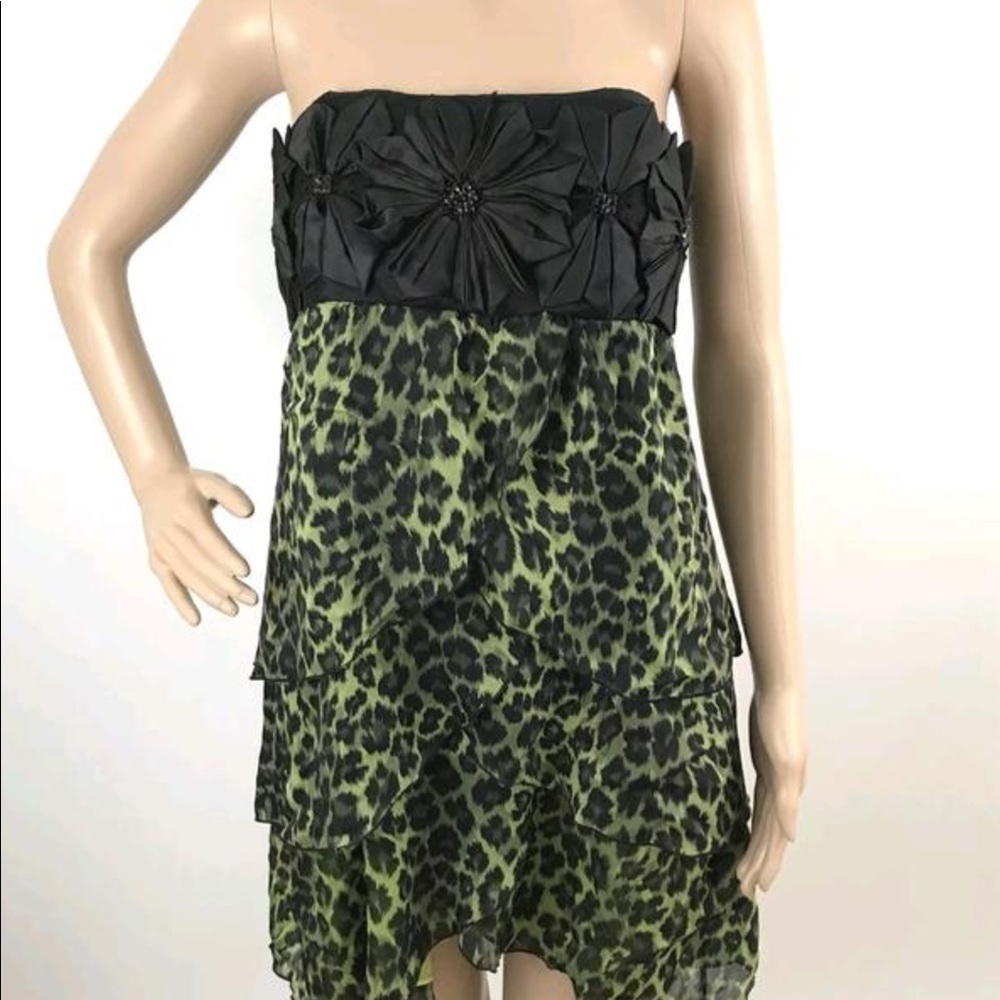 Alice & Olivia Silk Leopard Top
